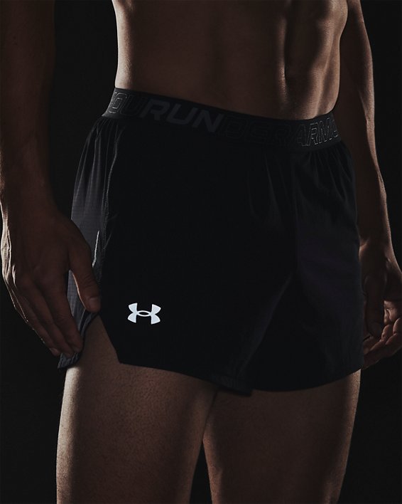Men's UA Draft Run Shorts, Black, pdpMainDesktop image number 3